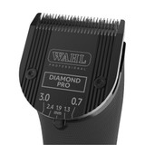 Close-up of Diamond Pro Blade on Wahl Bravura2 Cordless 5-in-1 Clipper