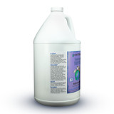 Left side view of a gallon jug of earthbath® Deodorizing Shampoo