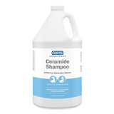 Front view of a gallon jug of Davis Ceramide Shampoo
