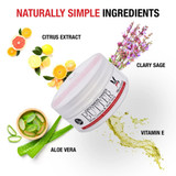 Warren London Groomers Hands Butter with citrus extract, aloe vera, clary sage and vitamin E highlighted as naturally simple ingredients.