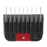 Aerial view of Wahl Stainless Steel Attachment Guide Comb #1, 1/8"