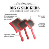 Graphic highlighting more features of Chris Christensen Big G Slickers