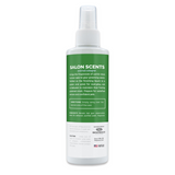 Back view of Salon Scents Spring Water & Cucumber Cologne 8 oz bottle, showcasing product label with ingredients and description