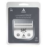 Front view of Andis CeramicEdge Blade, Size 5FC, in packaging
