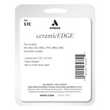 Back view of Andis CeramicEdge Blade, Size 5FC, in packaging