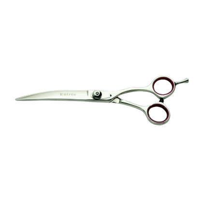 thumbnail image 2 of Osaqi 5-Pet Downward Curved Pet Grooming Scissors - Round Ball Tip For Cats & Dogs 2 of 4