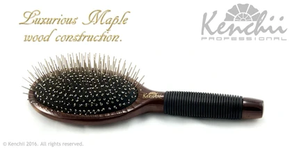 Kenchii Metal Pin Oblong Brush Large | Groomer's Choice