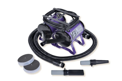 Double K ChallengAir 2000 XL 2 Speed Dryer Black | Groomer's Choice