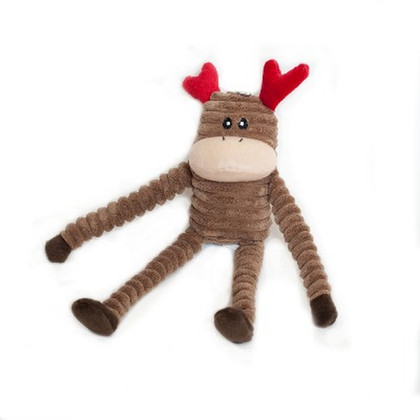 Zippy Paws Reindeer Holiday Crinkle | Groomer's Choice