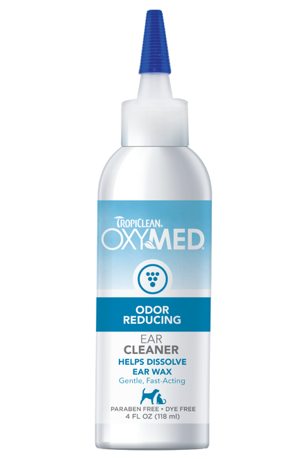 Tropiclean Oxymed Odor Reducing Ear Cleaner 4 oz
