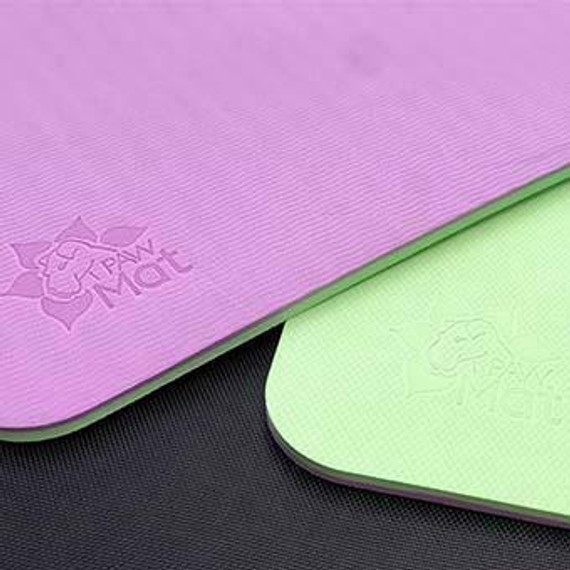Pawmat 44" Anti-Fatigue Grooming Mat, 44" x 24", Green and Purple