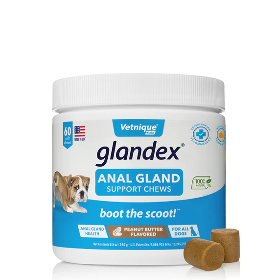 Glandex Wipes, Chien & Chat, Commander