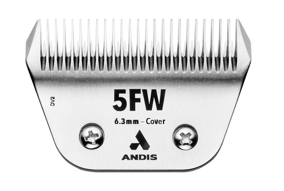 Andis Wide #5F Ceramic Blade Front