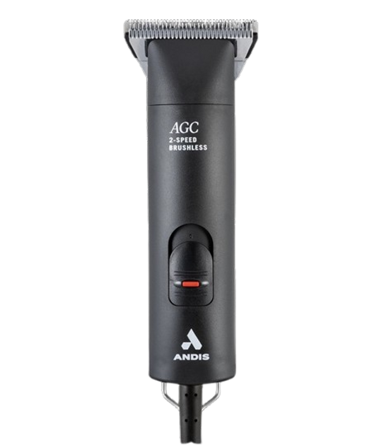 Andis AGCB Super 2 Speed Brushless Corded Clipper Front View Andis AGCB Super 2 Speed Brushless Corded Clipper Front View