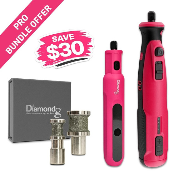 Graphic promoting the Diamondg Pro Bundle, highlighting $30.00 savings