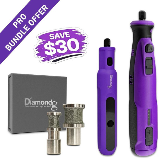 Graphic promoting the Diamondg Pro Bundle, highlighting $30.00 savings