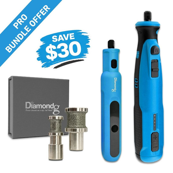 Graphic promoting the Diamondg Pro Bundle, highlighting $30.00 savings