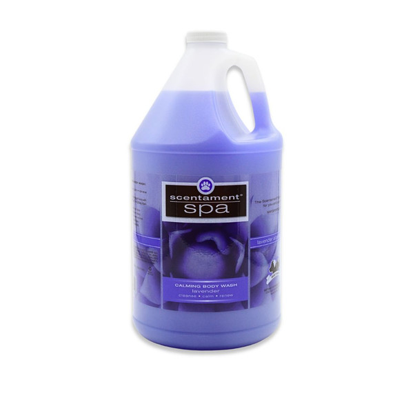 Front view of Best Shot Lavender Aloe Calming Body Wash, 1 Gallon