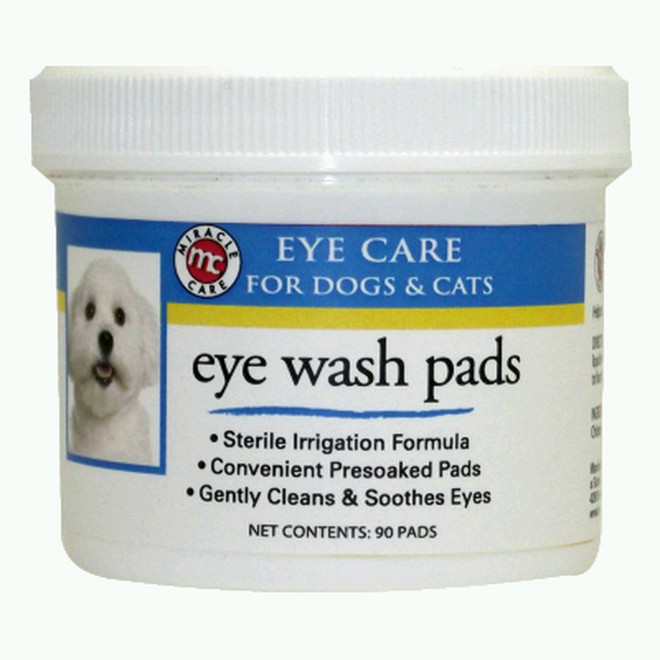 Miracle Care Sterile Eye Wash Pads 90 Count