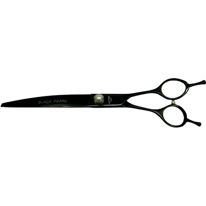 Geib Black Pearl Even Handled Curved Shear, 8 inch