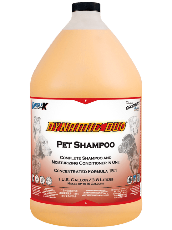 Groomer's Edge Dynamic Duo Shampoo and Conditioner, 1 Gallon