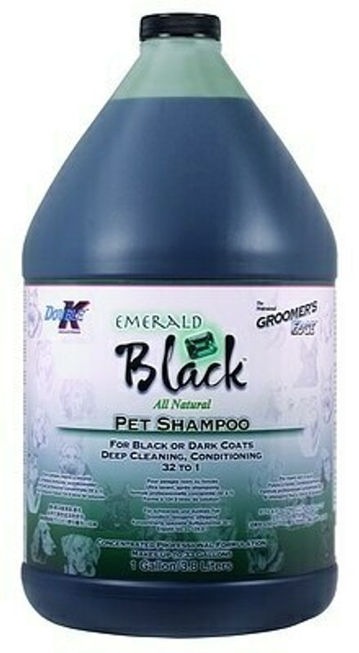 Groomer's Edge Emerald Black Shampoo, 1 Gallon