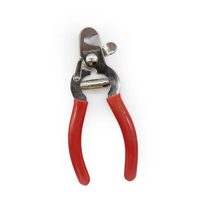 Millers Forge Plier-Style Nail Clipper, closed, from above