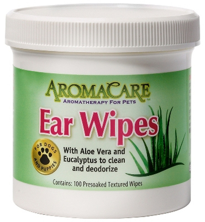 AromaCare Ear Wipes, 100 Count