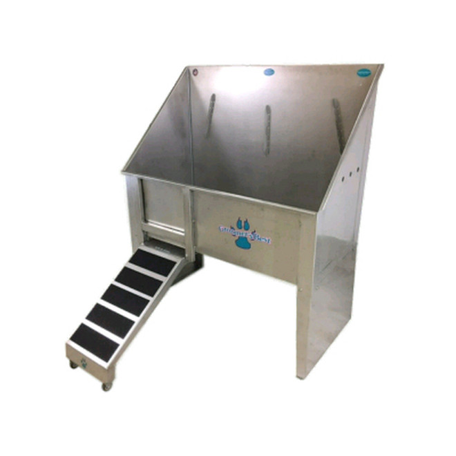 Groomer's Best Walk-Through Tub 24" x 48" Left Drain