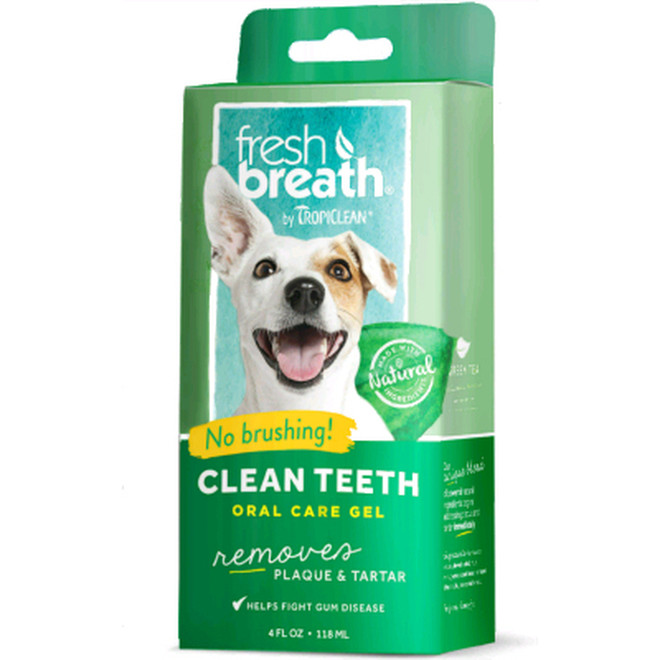 Fresh Breath Oral Care Gel for Dogs & Cats, 4 oz