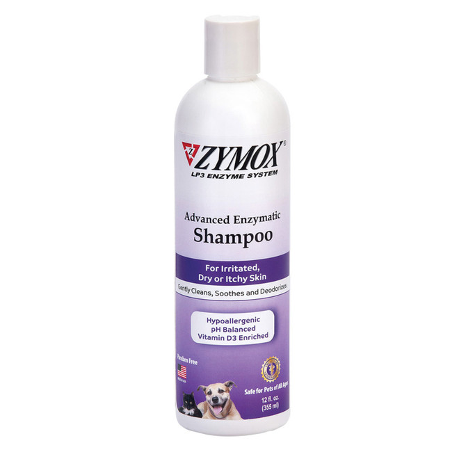 Zymox Dog Shampoo with Vitamin D3, 12 oz