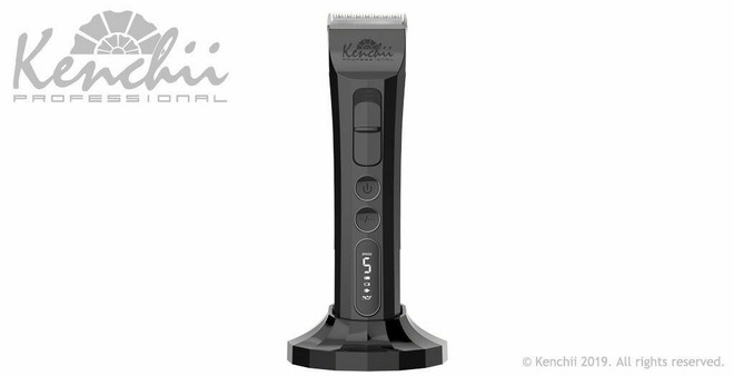 マルチジム ブラック KEN Kenchii Flash Digital Cordless Clipper, Black | Groomer's Choice