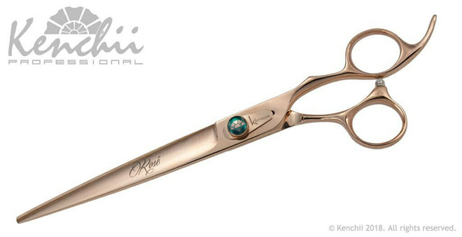 Kenchii Rose Gold 8" Straight Shear