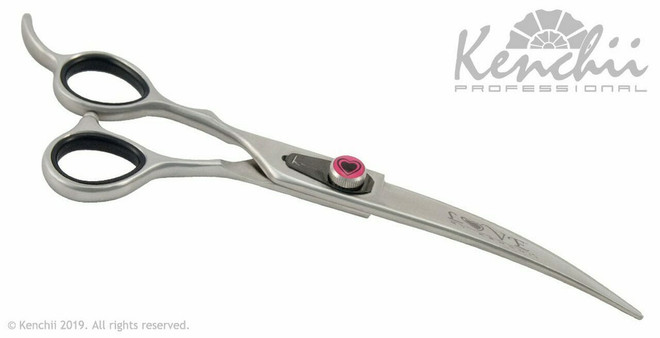 Kenchii Love Shears 7" Curved Left