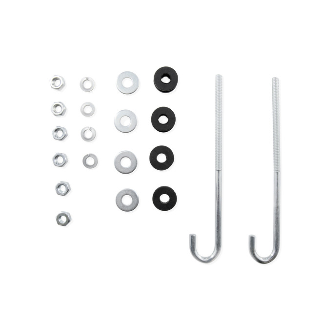 Tub Mounting Hardware for 4 Product Wire Rack