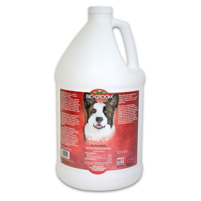 Bio-Groom Flea & Tick Conditioning Dog & Cat Shampoo, 1 Gallon