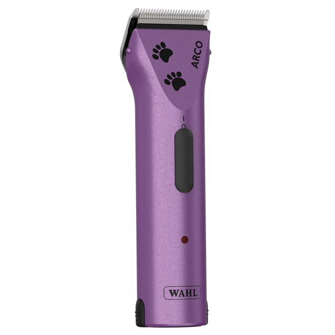 Wahl Arco 5-in-1 Clipper, Purple with Paw Prints