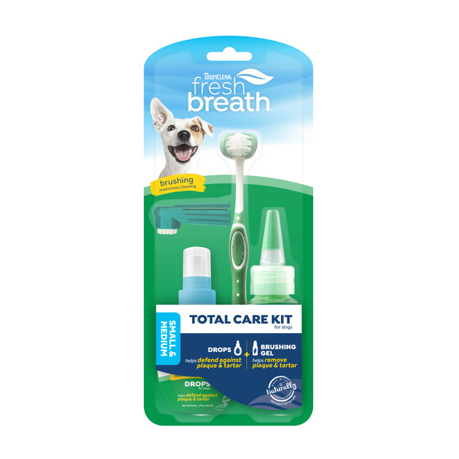 Fresh Breath Total Care Oral Kit for Small/Medium Dogs