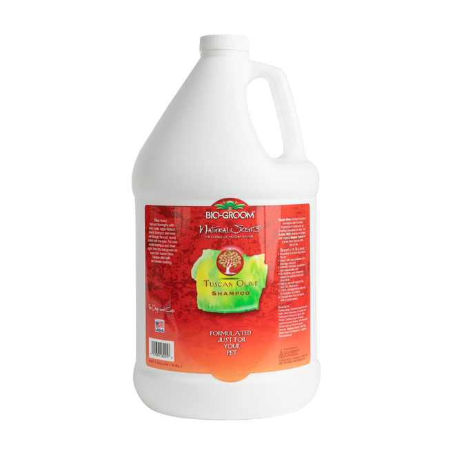 Bio-Groom Natural Scents Tuscan Olive Shampoo, 1 Gallon