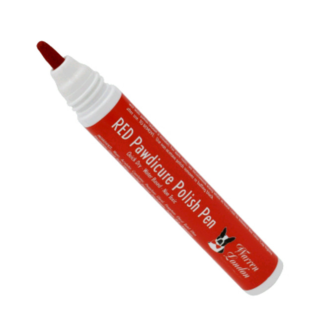 Warren London Pawdicure Polish Pens, Red, 0.16 oz