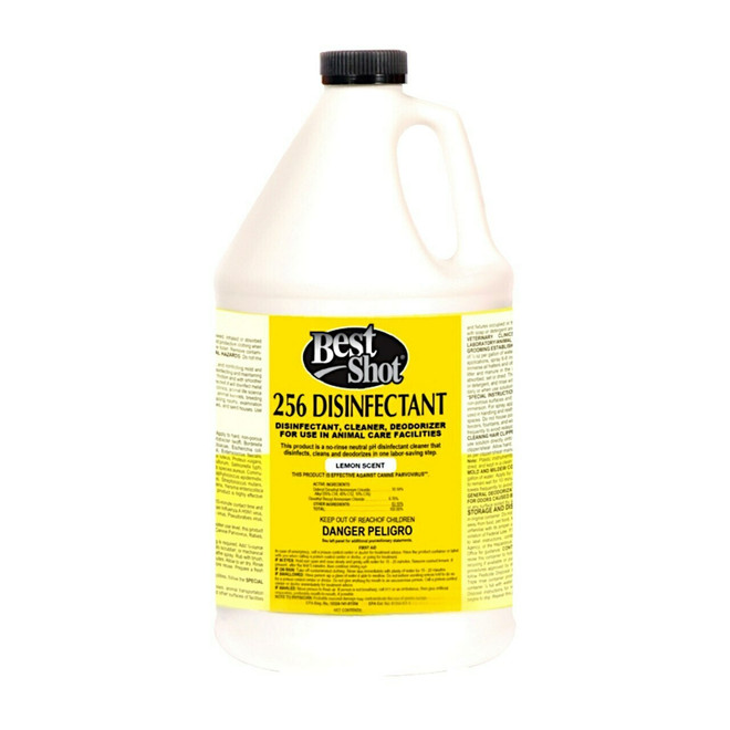 Best Shot 256:1 Disinfectant, Lemon, 1 Gallon