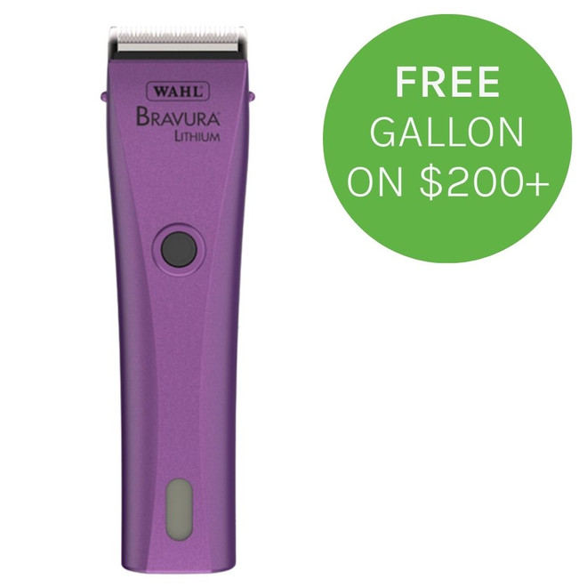 Wahl Bravura Lithium 5-in-1 Clipper, Purple, with green sale badge