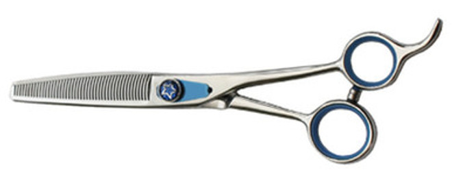 Monk Blue 46-Tooth Thinning Shear, 7.5 inch