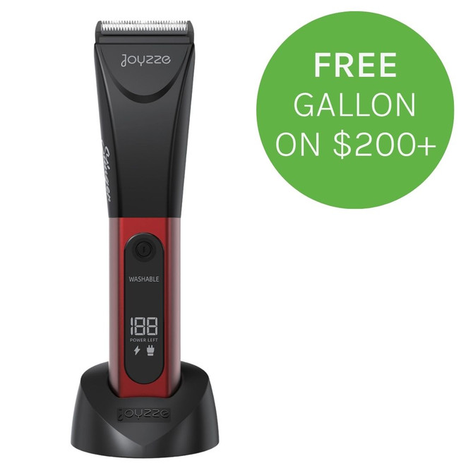 Joyzze Stinger 5-in-1 Clipper, Red, with green sale badge