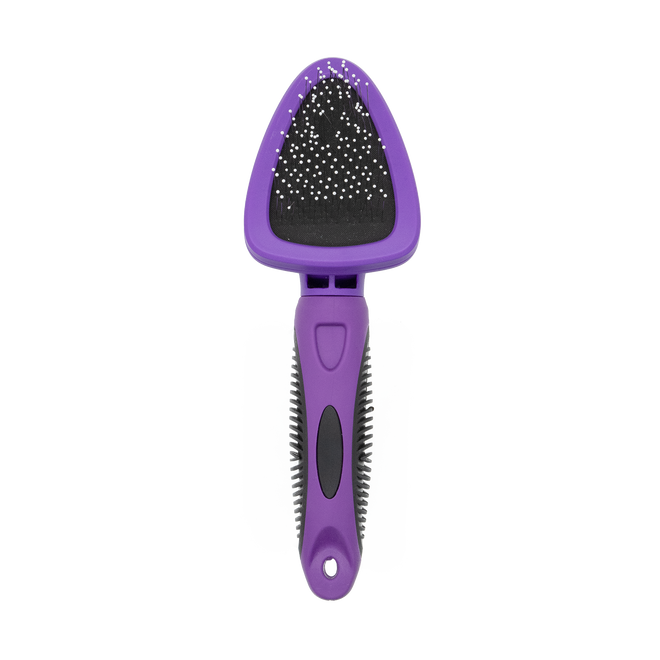 Triangular Ball Tip Slicker Brush