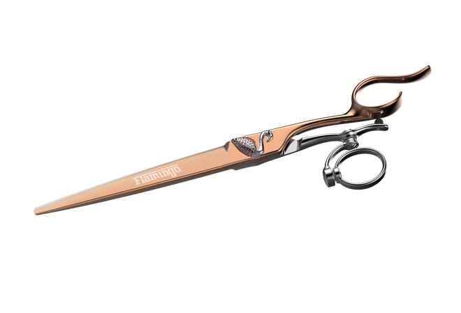 Kenchii Flamingo 8" Straight Swivel Shears Kenchii Flamingo 8" Straight Swivel Shears