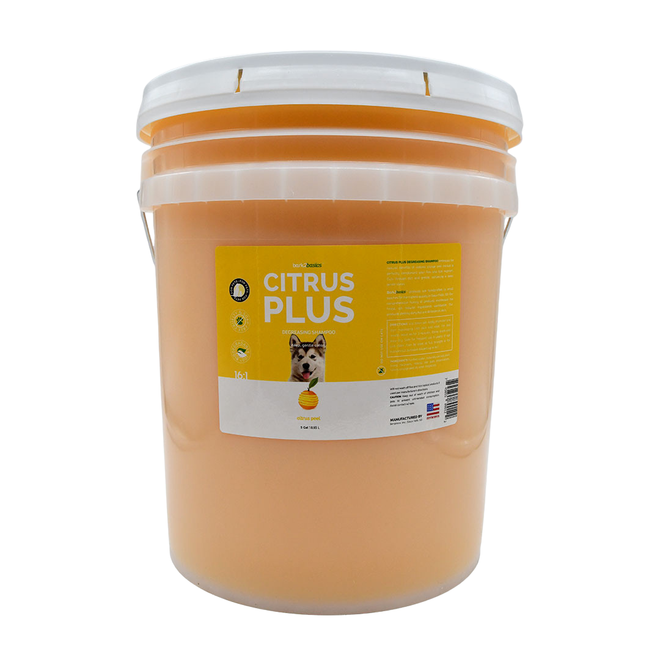 Bark2Basics Citrus Plus Dog Shampoo, 5 Gallon | Groomer's Choice
