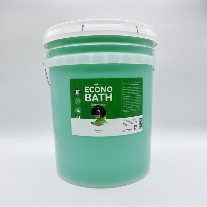 pittoretique BE FLUFFY SHAMPOO 2本セット Bark2Basics Econo Bath Dog Shampoo, 5 Gallon | Groomer's Choice