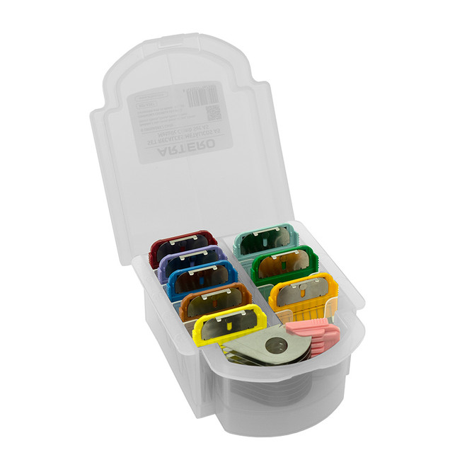 Artero Metallic Snap-on Comb Set for Dogs