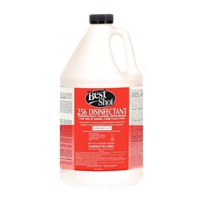 Best Shot 256:1 Disinfectant, Wintergreen, 1 Gallon